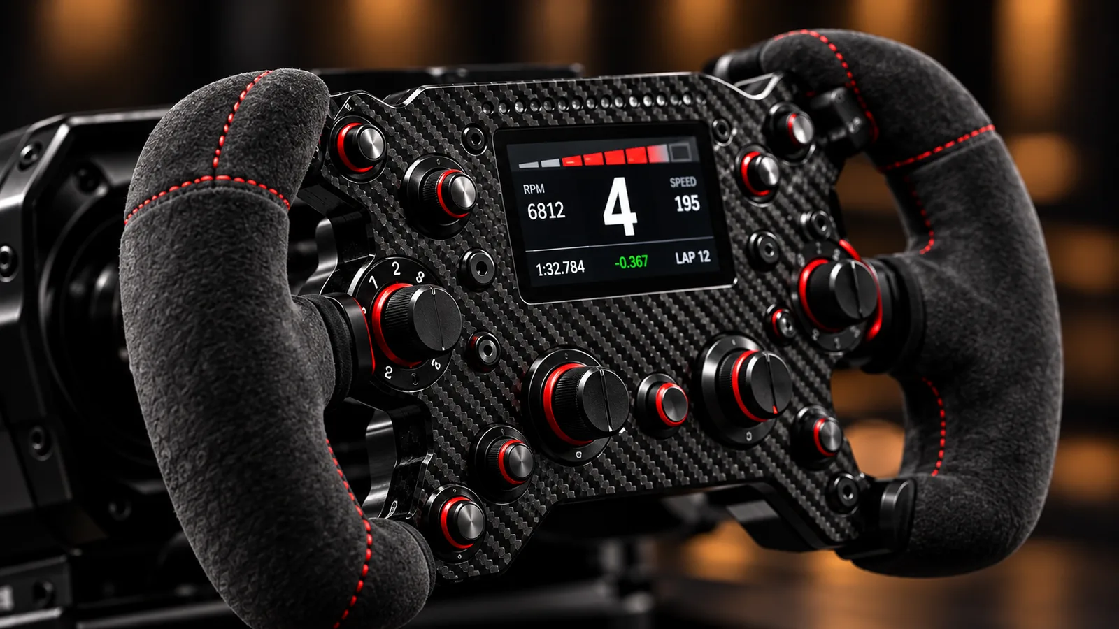 The direct-drive motor behind the wheel, machined aluminium with cooling ribs